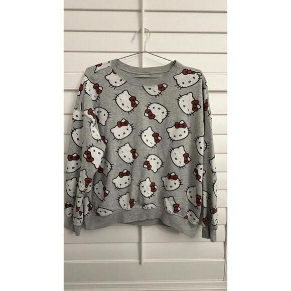 Sanrio Tops - Hello Kitty crewneck sweatshirt size Medium